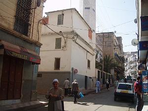 ORAN AOUT 2006 RUE ARAGO LA MOSQUEE RUE ADJ GABAIG